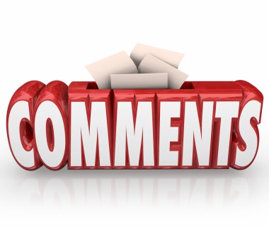 Comments Submit Ideas