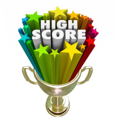 High Score Winner Trophy