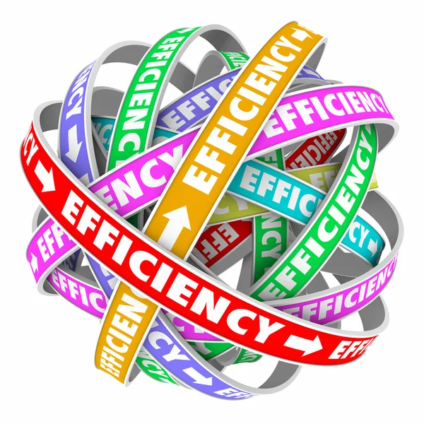 Efficiëntie linten cyclus voor goede prestaties — Stockfoto