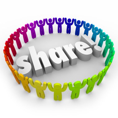 Share People Joining Together