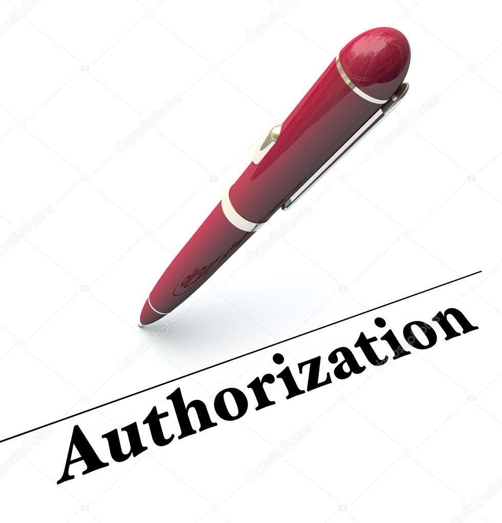 Authorization Pen Signing