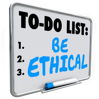 Be Ethical To Do List