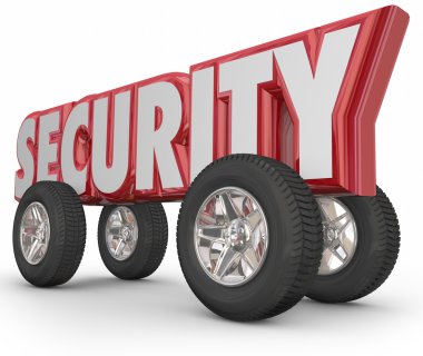 Security Word Car Tires