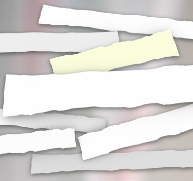 Blank Newspaper Headlines