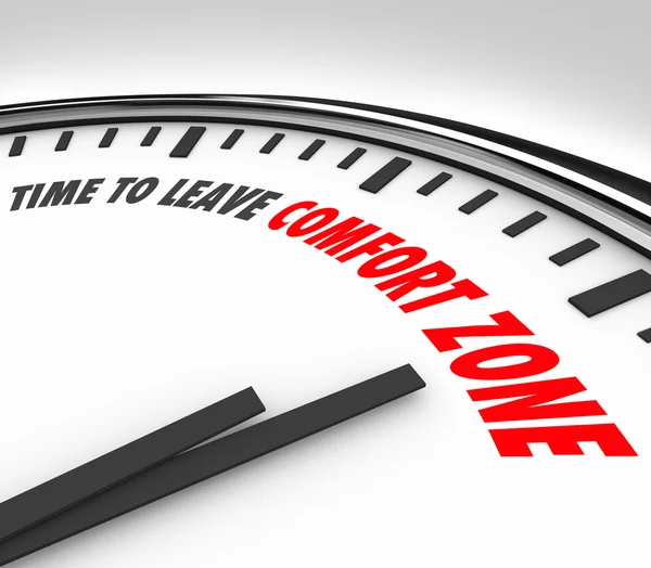 Time to Leave Your Comfort — Stockfoto