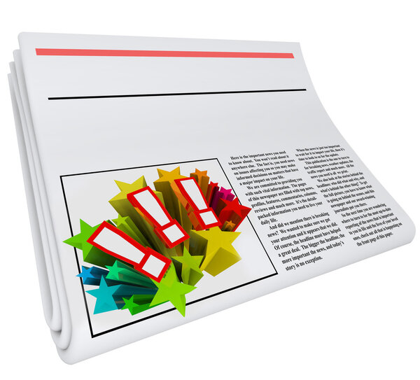 Бланк-заголовок газеты
