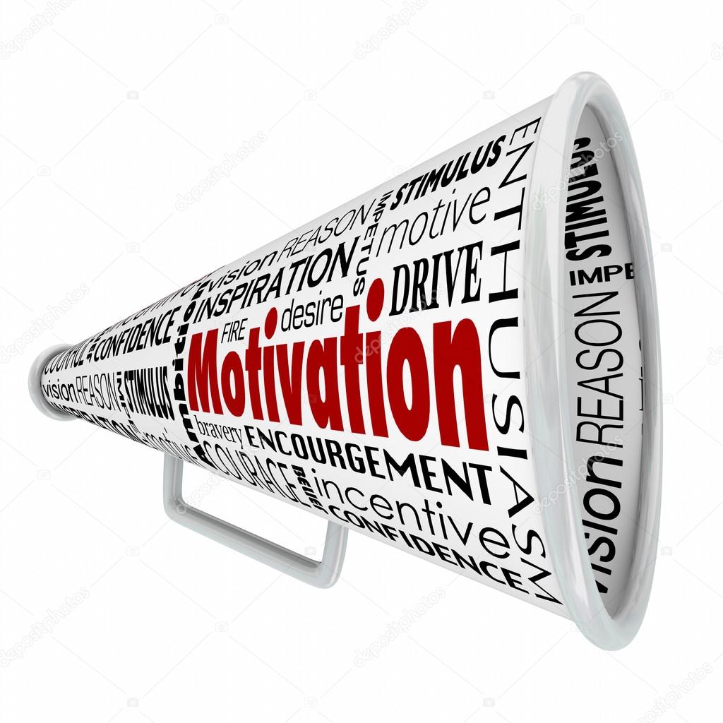 Motivation Megaphone Bullhorn