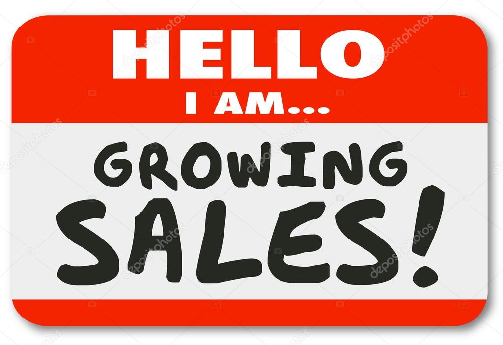 Growing Sales Hello Name