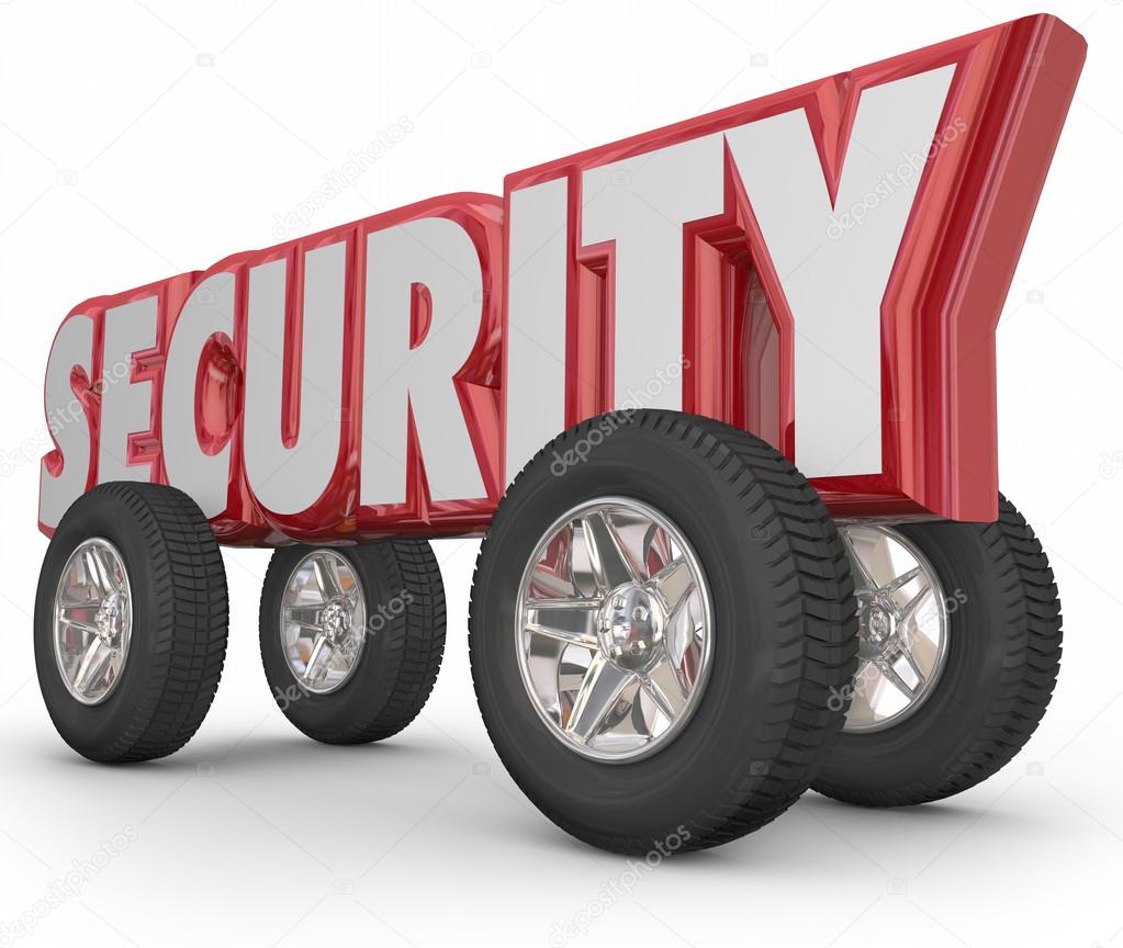 Security Word Car Tires