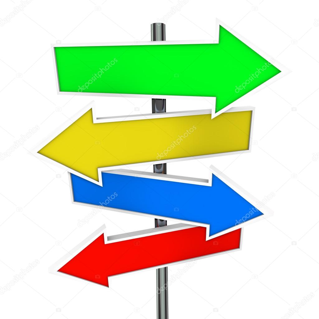 Arrow Direction Signs