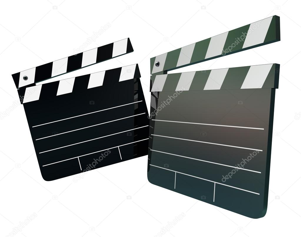 Movie Film Director Clapper Boards
