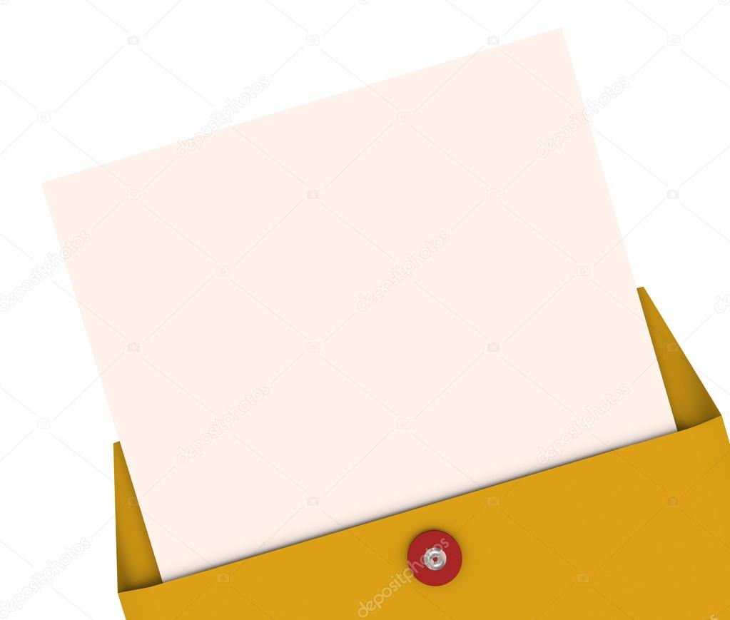 Opening Envelope Letter