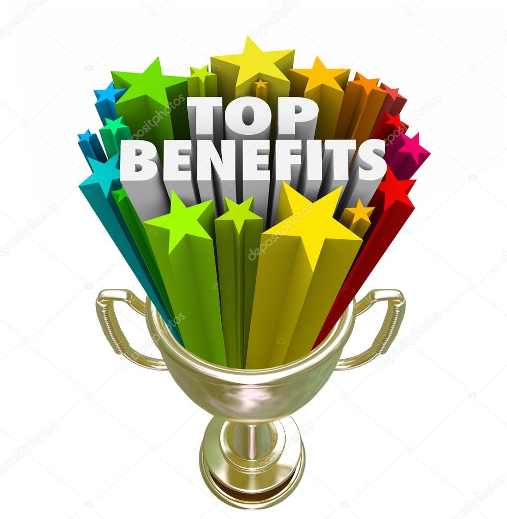 Top Benefits Gold Trophy