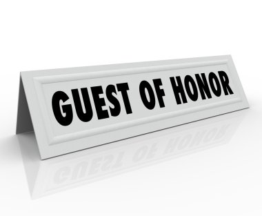Guest of Honor Name clipart