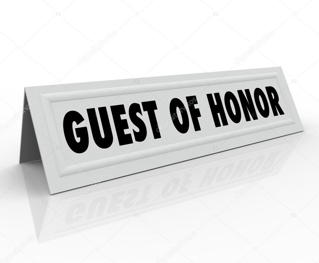 Guest of Honor Name