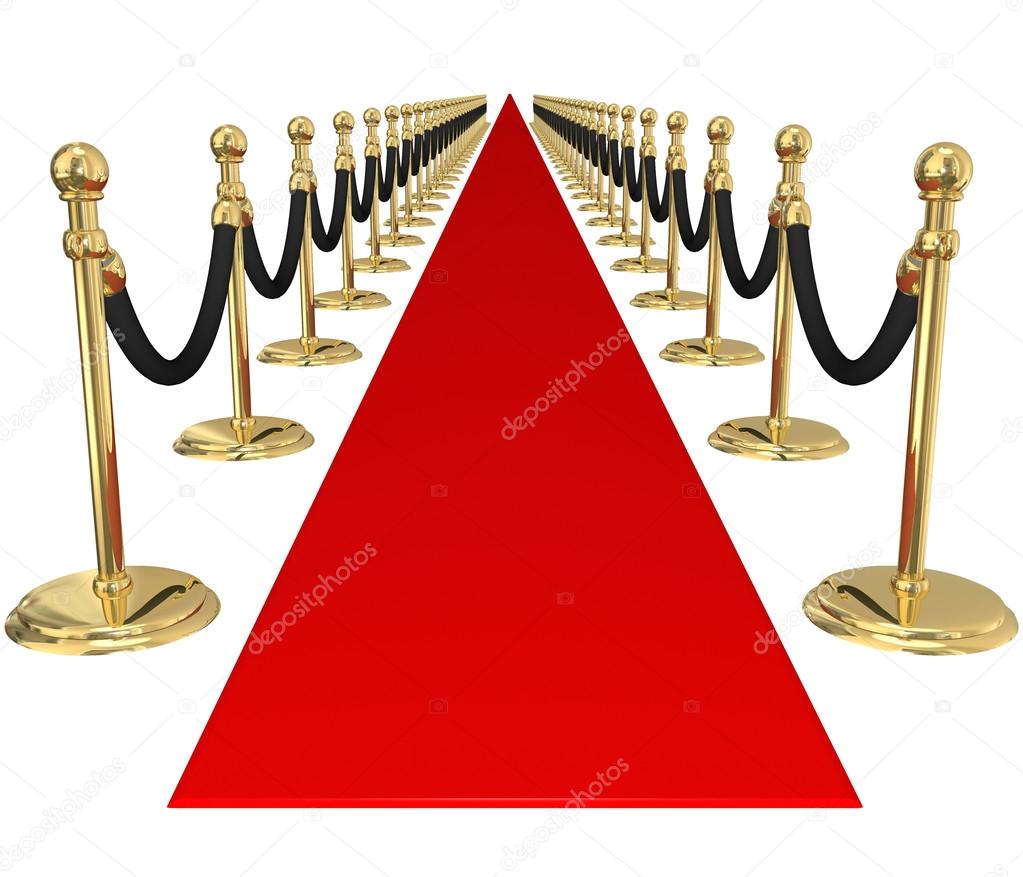 Red Carpet Gold Stanchions