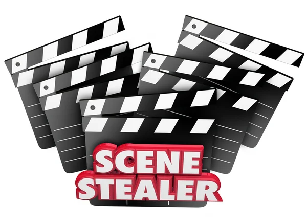 Scene Stealer röd 3d ord — Stockfoto