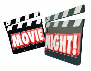 Film gece eğlencesi clappers