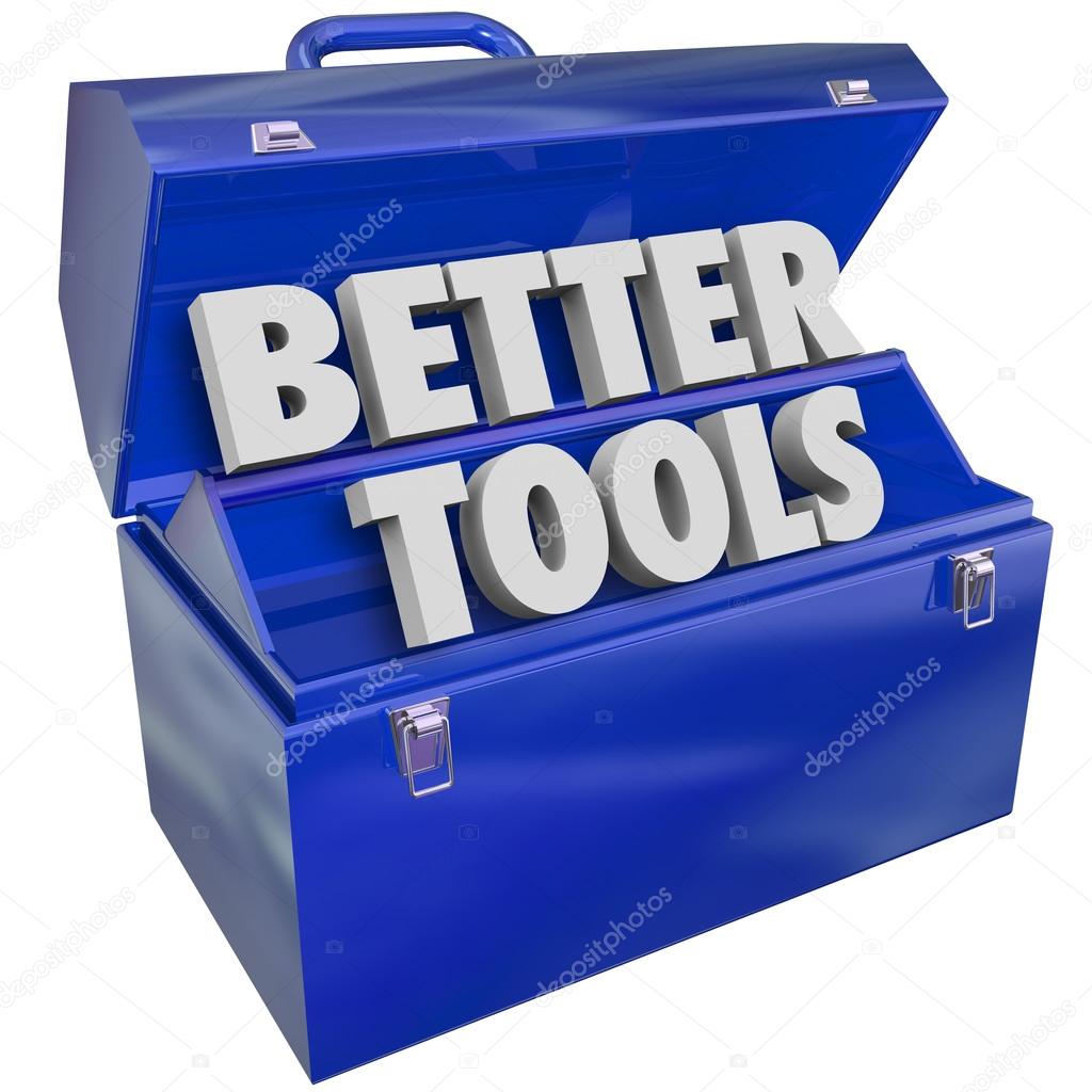 Better Tools Blue Metal Toolbox