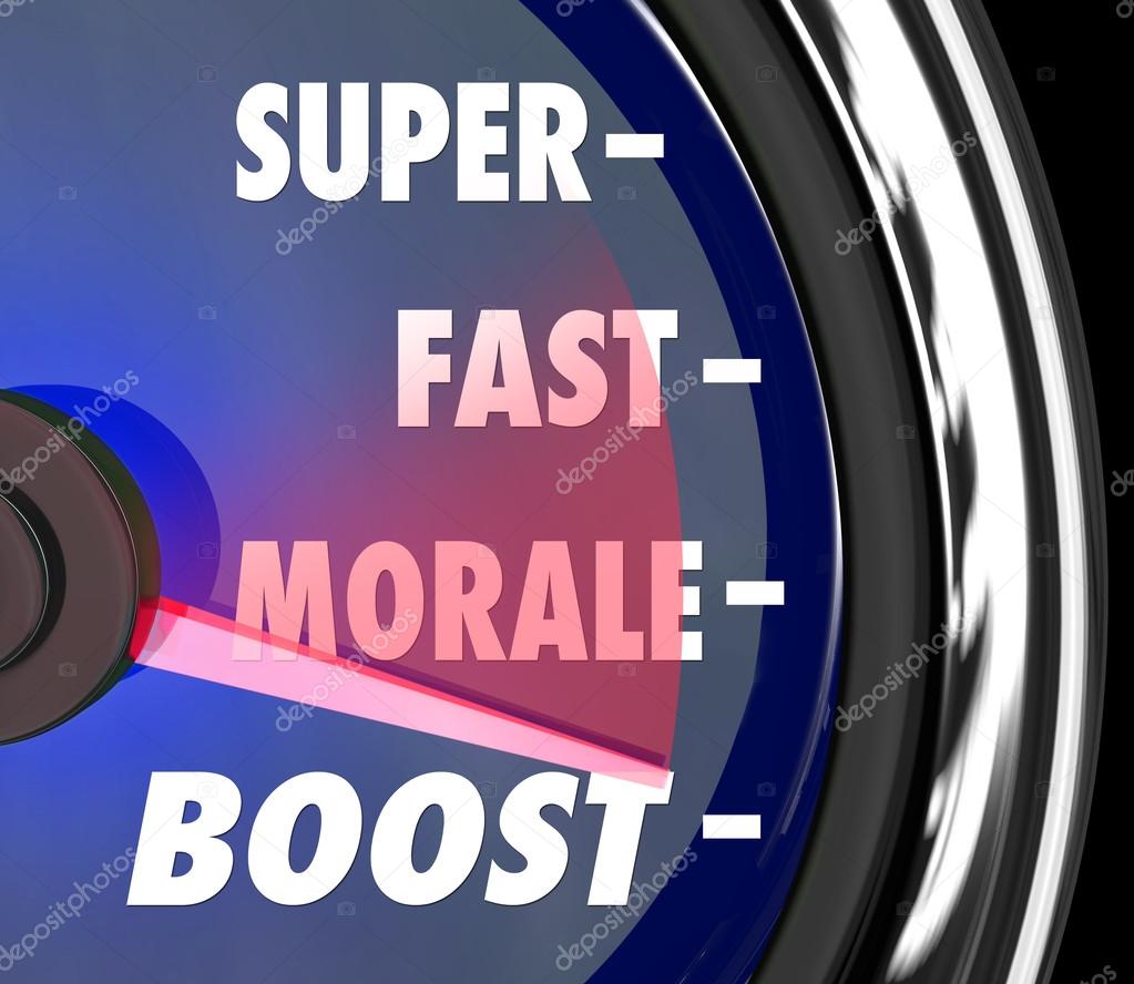 Super Fast Morale Boost - Speedometer