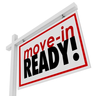 Move-in Ready House Home clipart