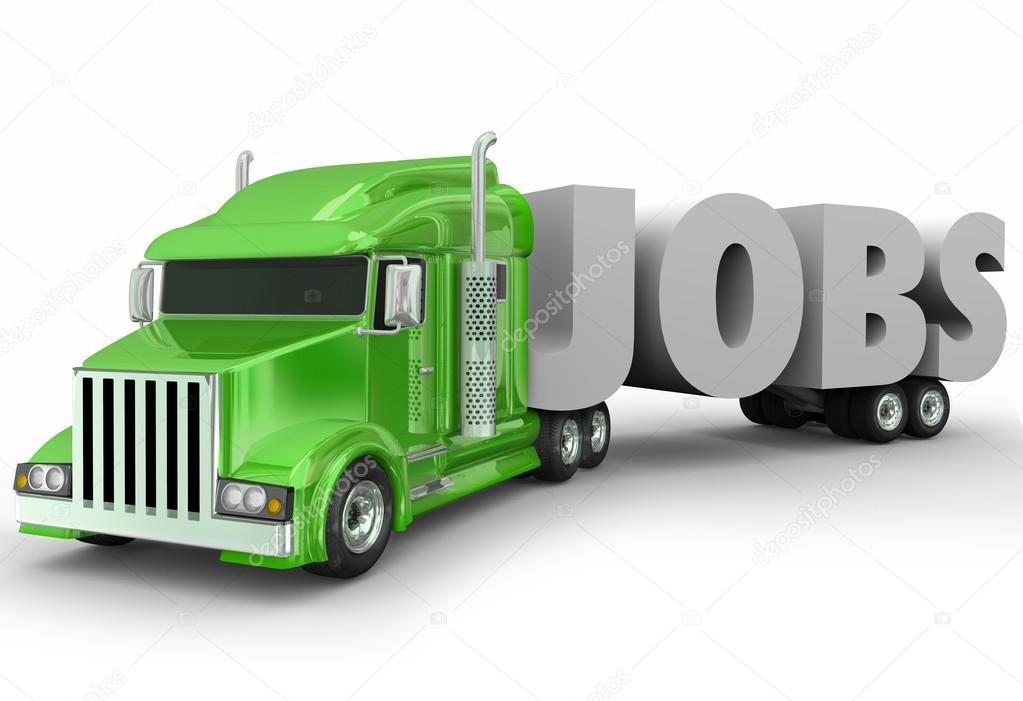 Jobs 3d Word Truck Cab