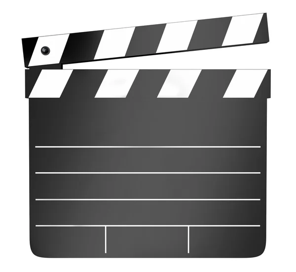 Movie Film Clapper Board — Stock Photo, Image