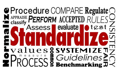 Word kolaj standartlaştırmak