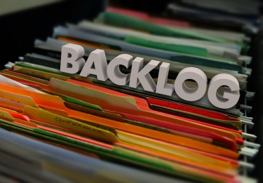Backlog File Folders clipart