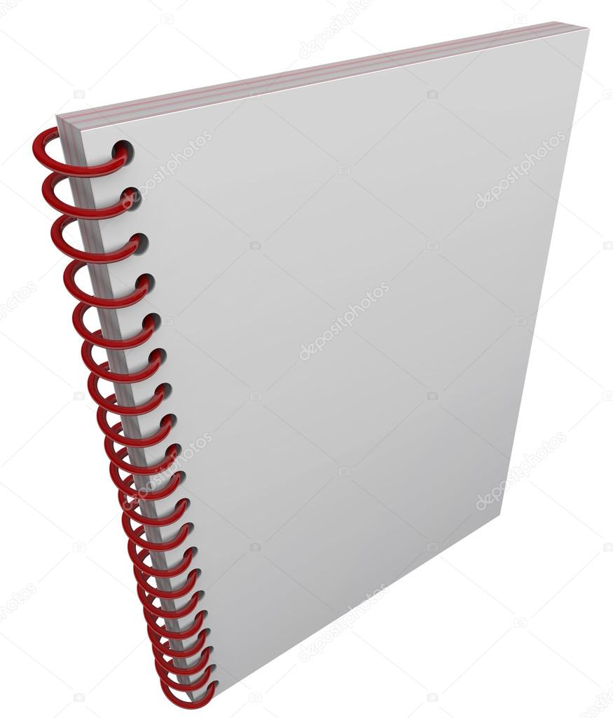 Spiral Bound Book Cover Notebook