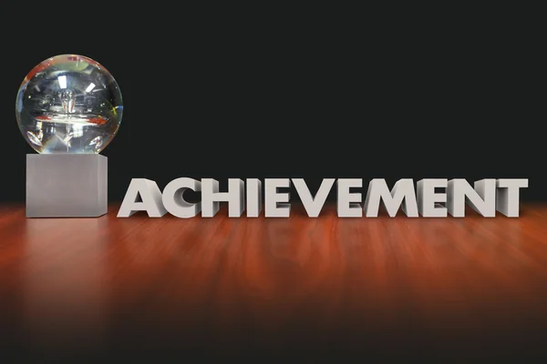 Achievement ordet Award — Stockfoto