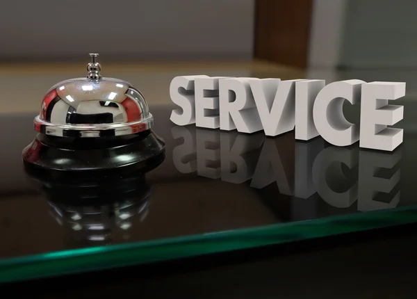 Service Bell hoffelijkheid — Stockfoto