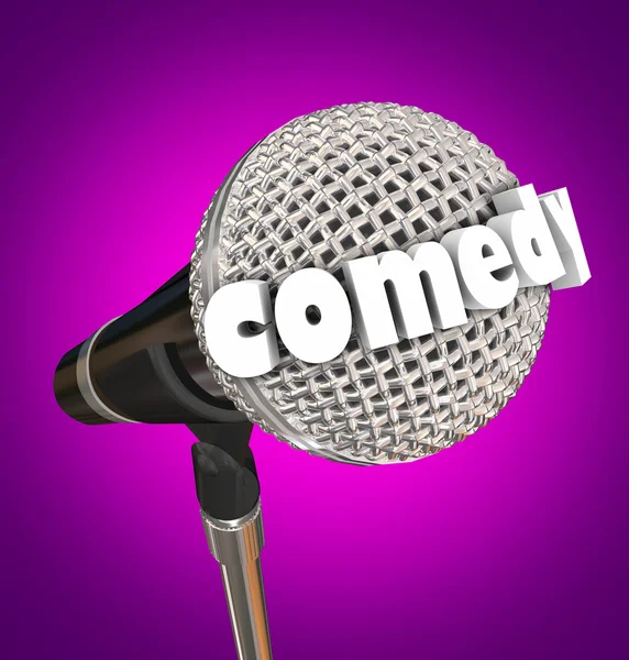 Komedie stand-up Comic — Stockfoto