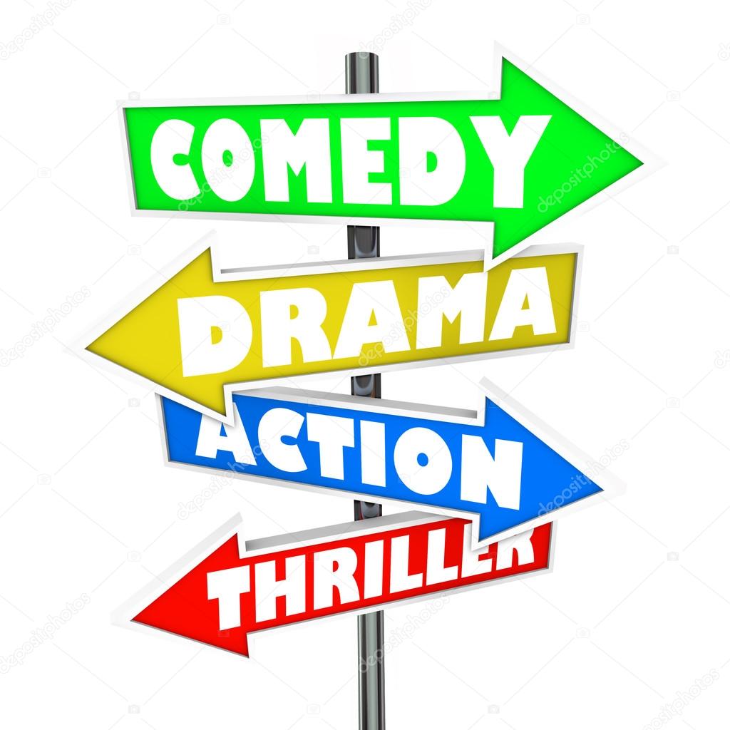 Comedy, Drama, Action, Thriller arrows
