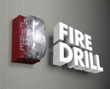 Fire Drill Alarm clipart