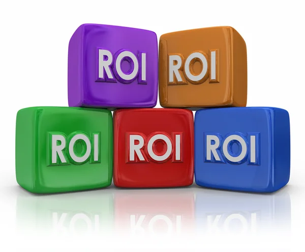 Roi Return on Investment — Stockfoto