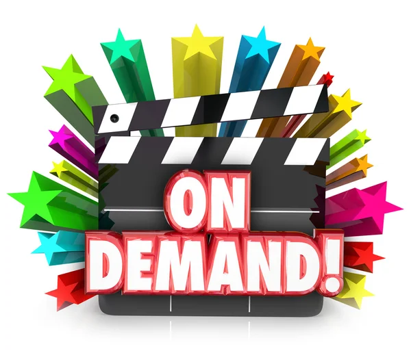 Video On Demand VOD — Stock Fotó