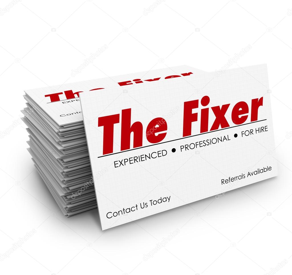 The Fixer Business Card