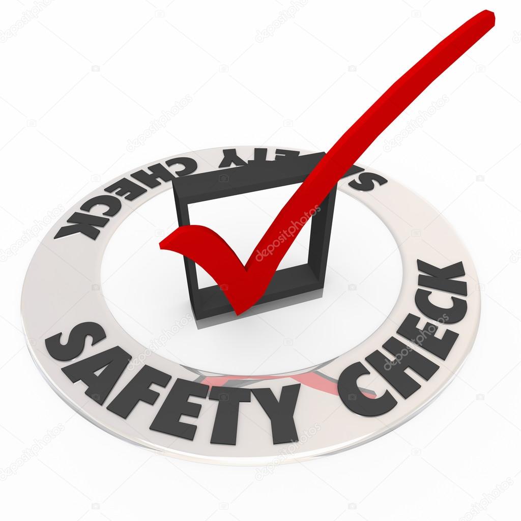 Safety Check Box Mark