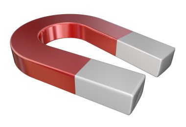 Kırmızı Metal mıknatıs
