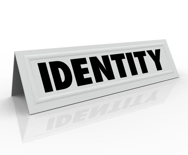 Identity Personal Character — Stock Photo, Image