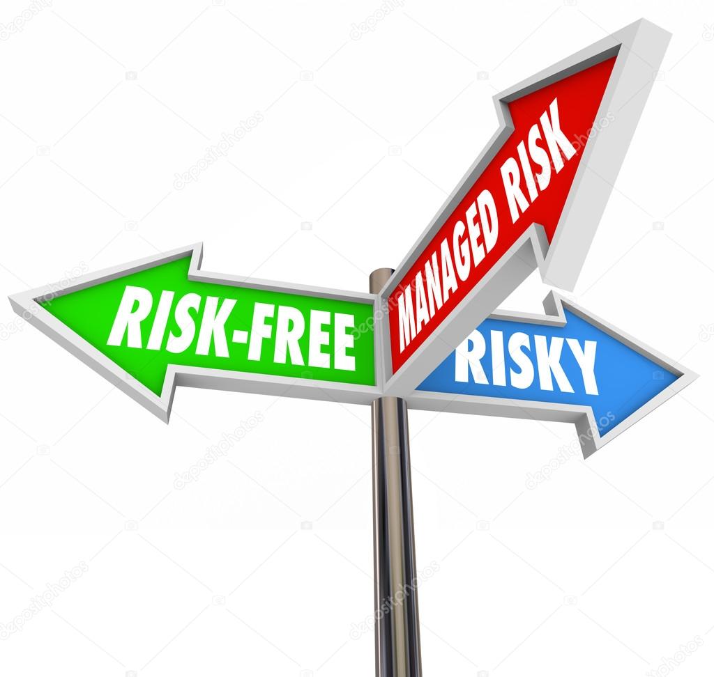 Managed Risk 3 Arrow Signs