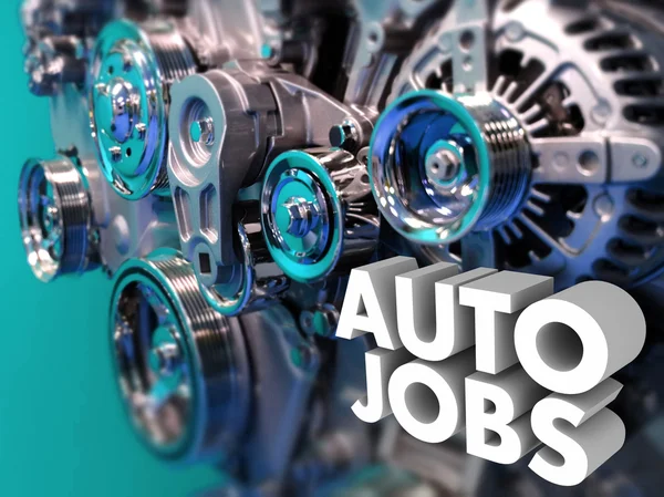 Auto Jobs Career Engineering — Stock Photo, Image