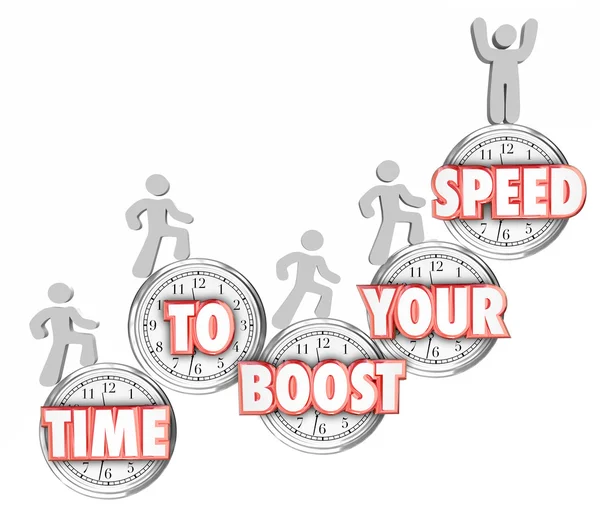 Time to Boost Your Speed — Stok fotoğraf