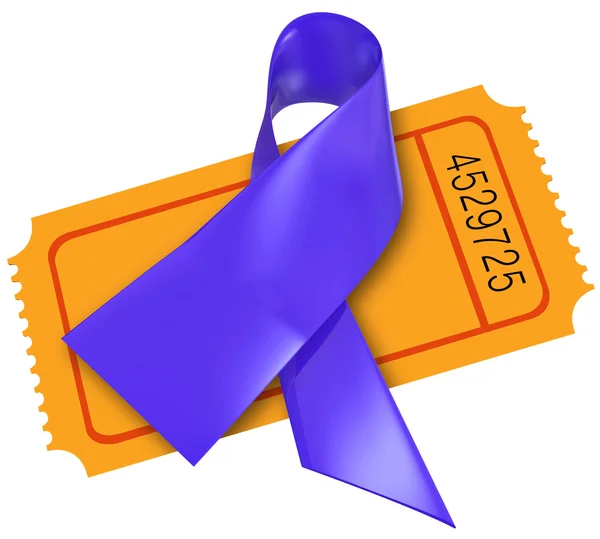 Purple Alzheimers Cystic — Stock fotografie