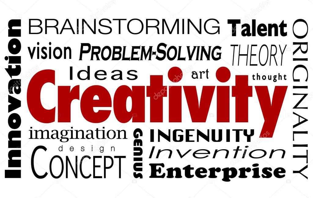 Creativity Word Collage