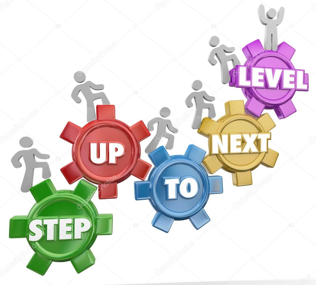 Step Up To Next Level Gear Stock Photo Image By C Iqoncept Step Up To Next Level Gear Stock Photo Image By C Iqoncept