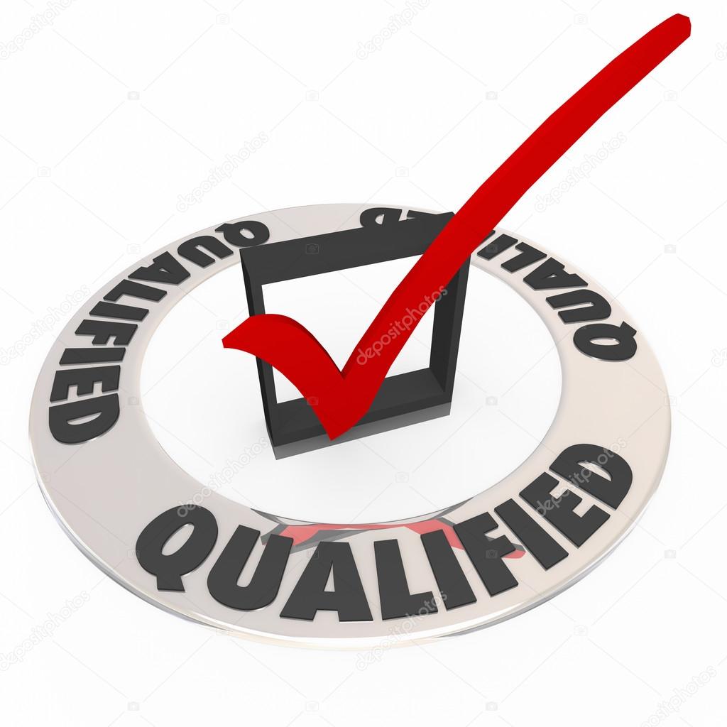 Qualified Check Mark Box