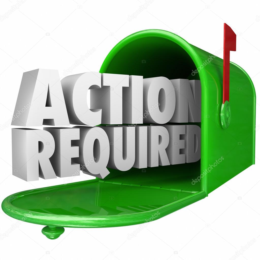 Action Required Message