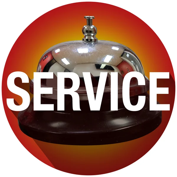 Bell Service Word — Stockfoto